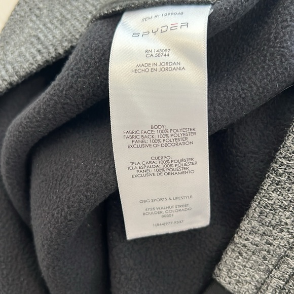 SPYDER Half-Zip Pullover Sweater EUC - Picture 6 of 6